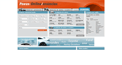 Desktop Screenshot of anuncios.pneus-online.com