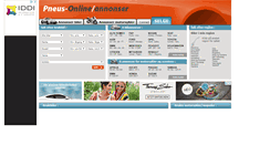 Desktop Screenshot of annonser.pneus-online.com