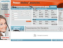 Tablet Screenshot of anuncios.pneus-online.es