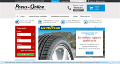 Desktop Screenshot of pneus-online.fr