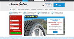 Desktop Screenshot of pneus-online.lu