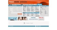Desktop Screenshot of anuncios.pneus-online.pt