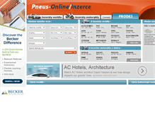Tablet Screenshot of inzerce.pneus-online.com